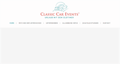 Desktop Screenshot of classic-car-events.de